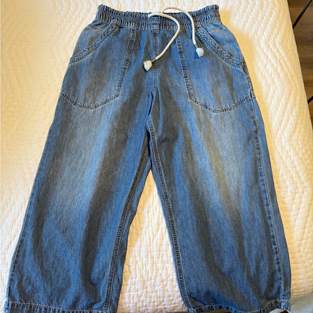 Free People 
Easy Peasy pull on Jean